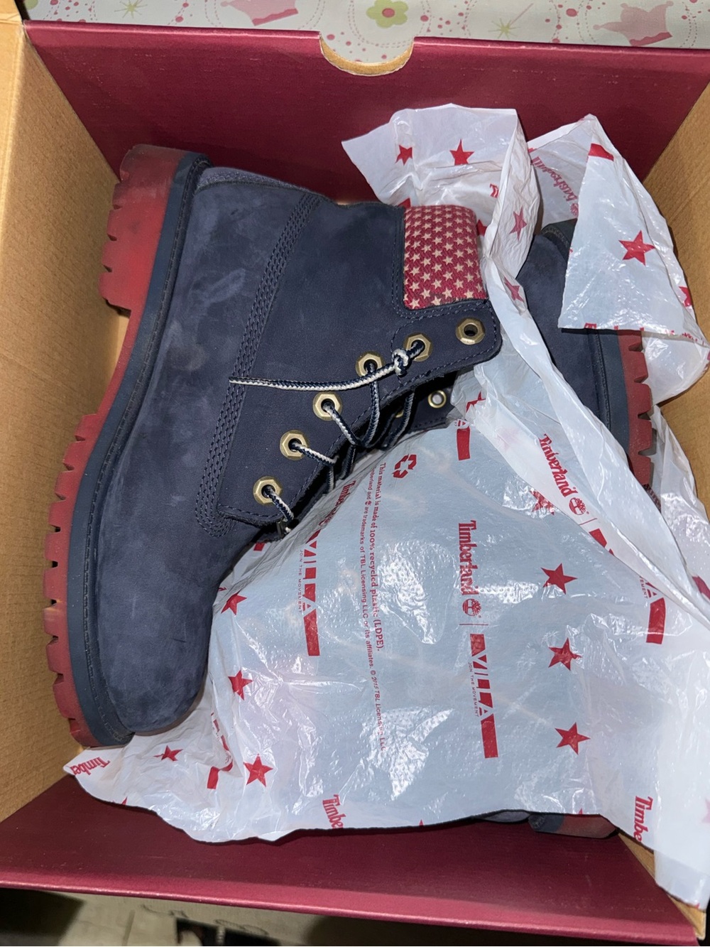 Rare Villa x Timberland premium boot “old glory” (5.5)